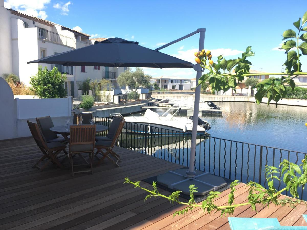 Marina 120M²/8 Pers/ Terrasse 100M²/ Appontement Vila Aigues-Mortes Exterior foto
